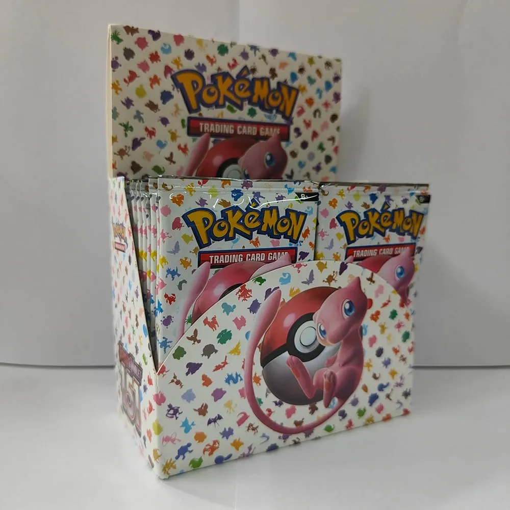 30/360 Pcs Pokemon Card Prismatic 151 Evolutions English Booster Battle Pokémon Card Game Carte Trading Collection Cards