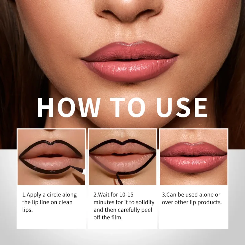 Lápis delineador labial descascável, mancha labial, tatuagem, longa duração, fosco, à prova d'água, transferência de manchas, cosmético labial, presente de natal — image 5