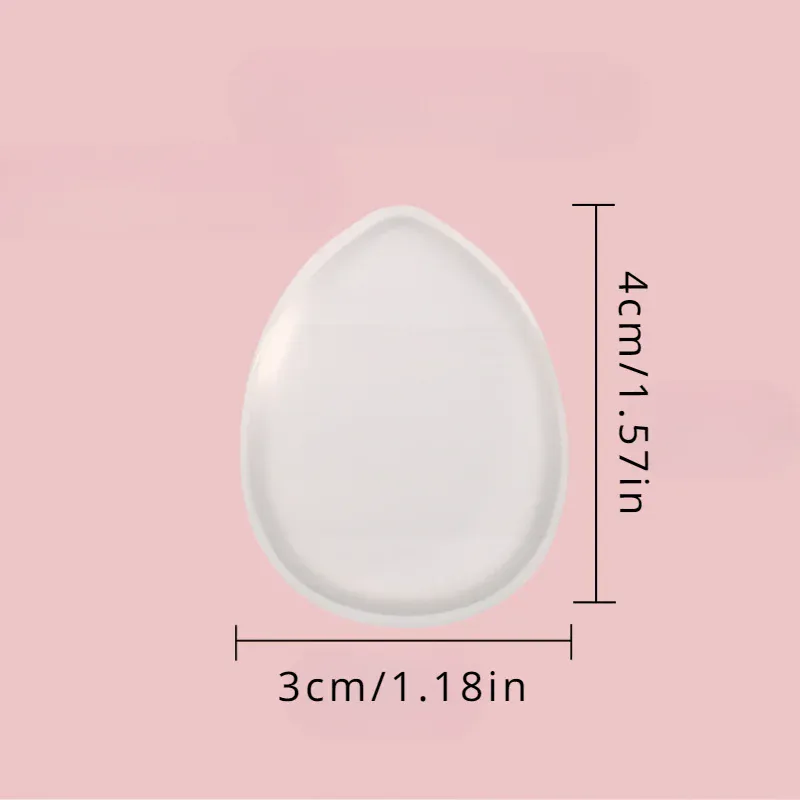2PCS Mini Silicone Fingertips-Reusable Fragrance-Free Makeup Brushes for Foundation Concealer and Powder Make Up Accessories
