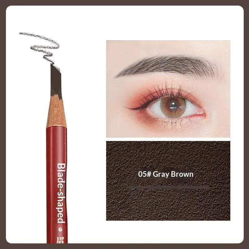 Precision Hard Core Eyebrow Pencil - Creates Natural Wild Brows with Microblading Effect Waterproof and Long Wearing