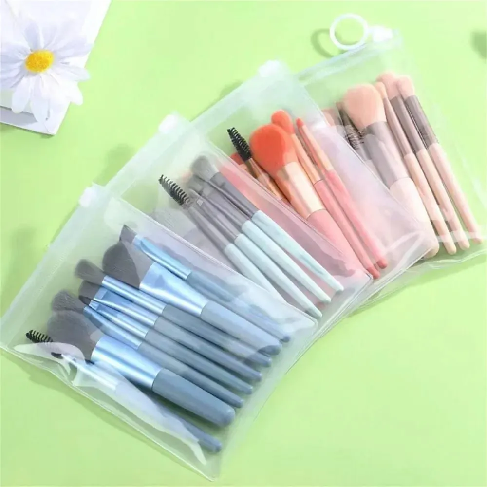 8pcs/bag Soft Fluffy Makeup Brushes Set for Cosmetics Foundation Loose Powder Eyeshadow Kabuki Blending Makeup Brush Beauty Tool
