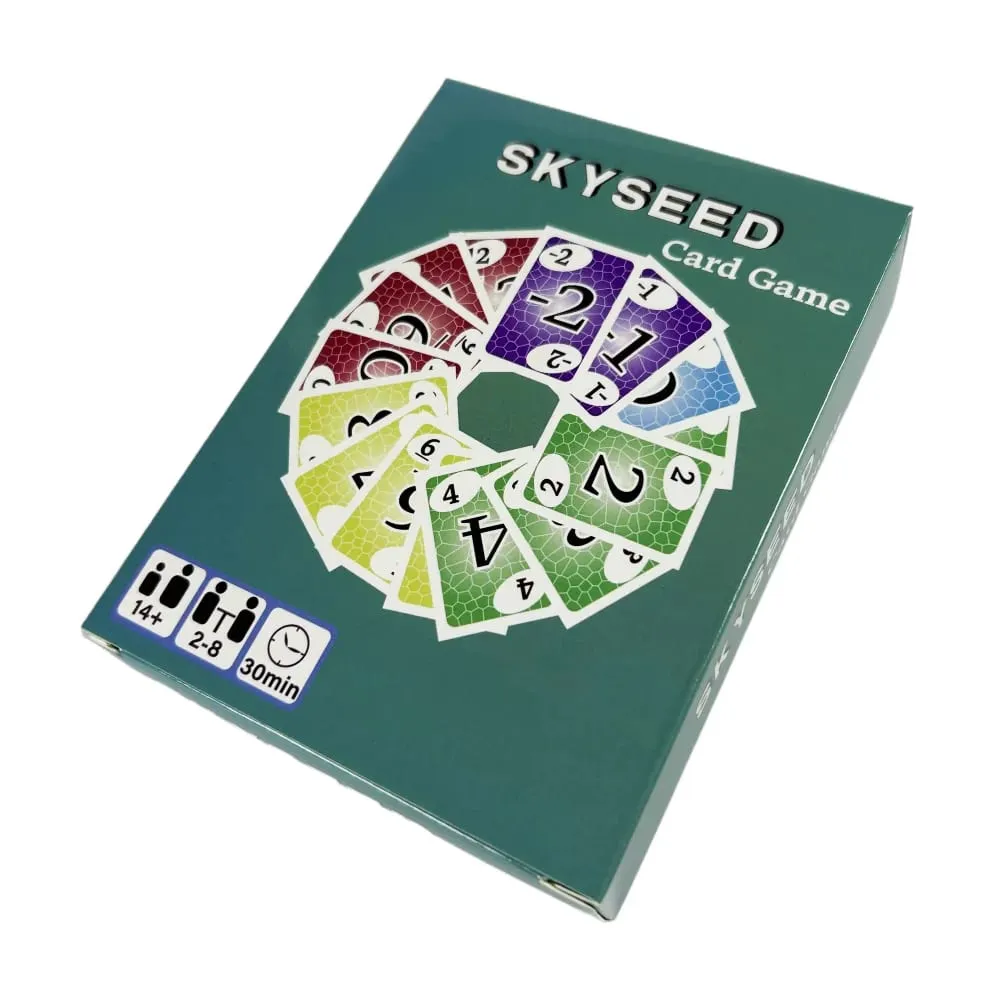 Skyseed Card Game 150 Playing Cards Board Game Deck Fun Action Edition Social Collective Games Christmas and Halloween Gifts — image 5
