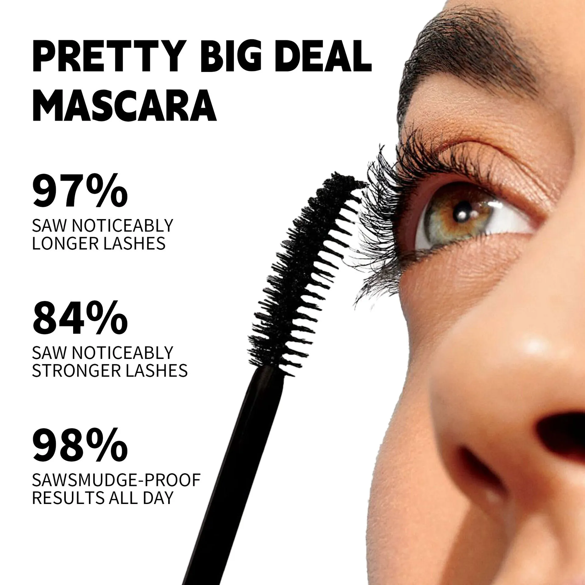 Ciglia mascara colorate Blu Rosa Verde Mascara impermeabile colorato Affascinante mascara arricciacapelli a lunga durata Trucco natalizio per occhi