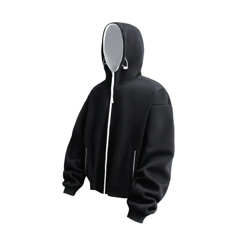 2026 Spring Cotton Hooded Hoodies Men Fashion Youthful Vitality Casual Outerwear Mens Zipper Hoodie Coat Hooded Sweatshirt Tops — image 6