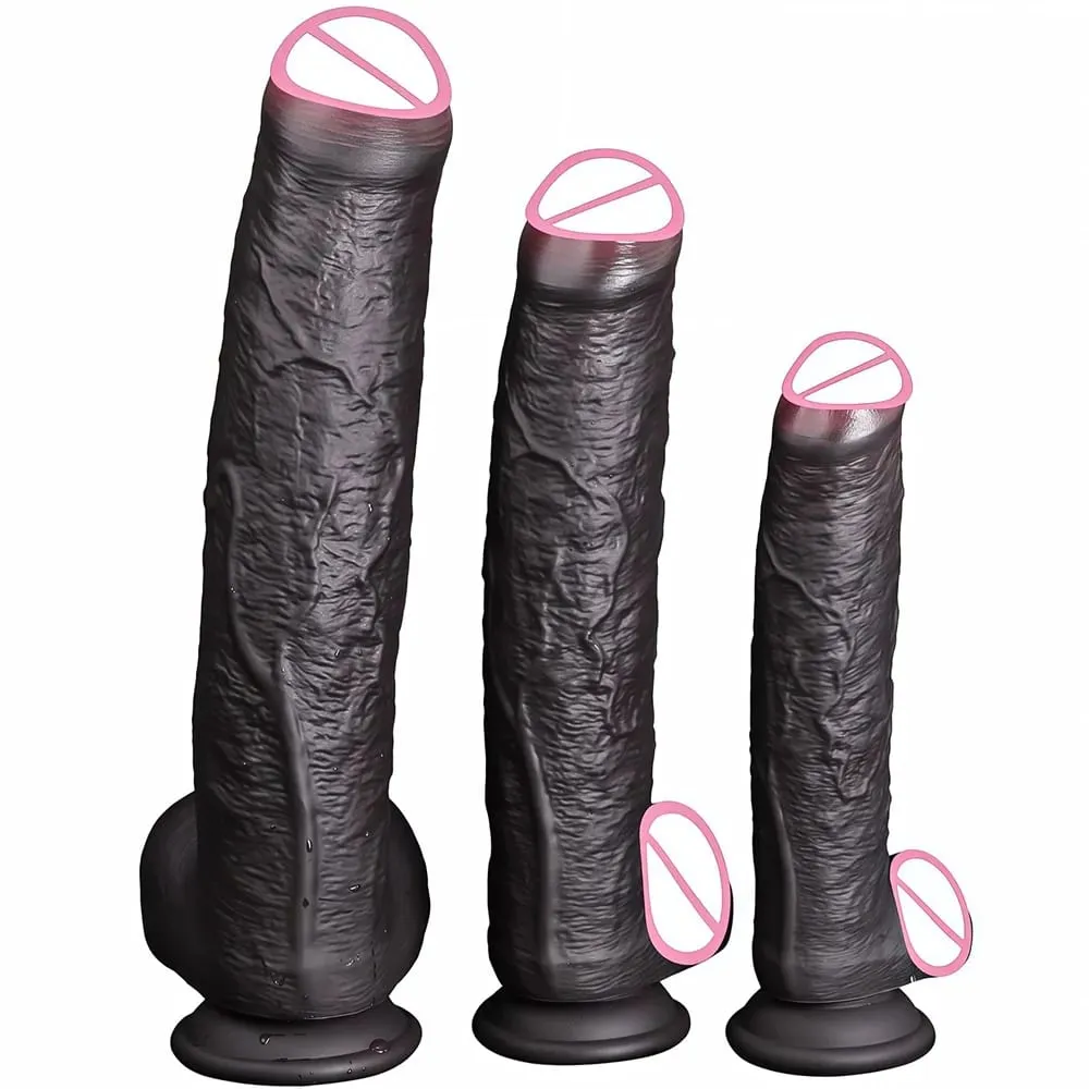 Realistic Long Dildo Black Anal Plug Zabawki Erotyczne Big Penis Butt Plug Long Dick Sex Toys for Women Men Phallus Anal Dilator — image 1