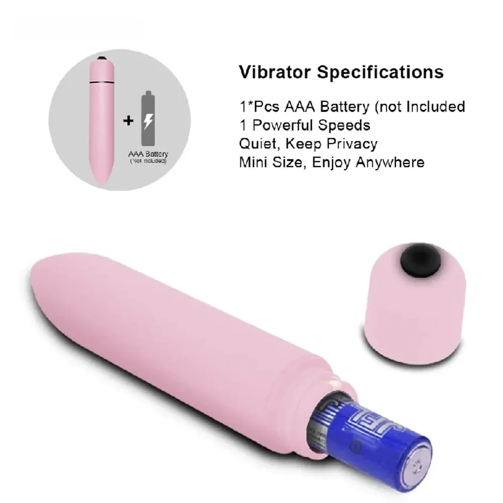 Mini Bullet Vibrator for Women Masturbation 10 Speeds Vibration G Spot Clitoris Anal Stimulator Vagina Massager Adult Sex Toys