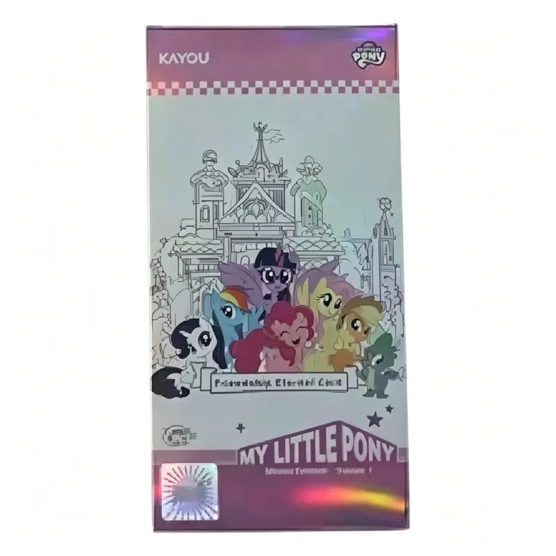 English Version Genuine KAYOU My Little Pony Card Friendship Moon Edition Crystal Forest Series Anime Collection Card Gifts