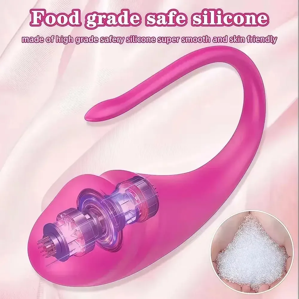 Powerful Wearable App Control Egg Vibrator U Type Clitoral Vaginal Stimulator for Couples Massage G Spot Sex Toy for Women 18+