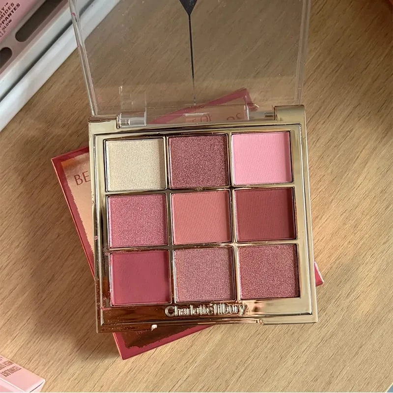 Nuovo CT Nature Ombretto scenario estetico facile da colorare Starlight Pink Disco bicolore a luce morbida Cosmetici blush a cuore a due colori