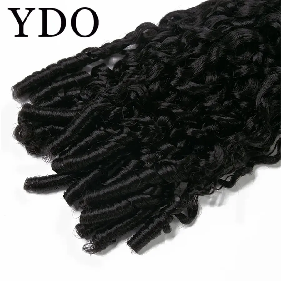 Burmese Curly Clip in Hair Extensions 100% Human Hair Full Head Deep Curly Wave Hair PU Clip in Bundle Extensions 9Pcs With 120G — image 4