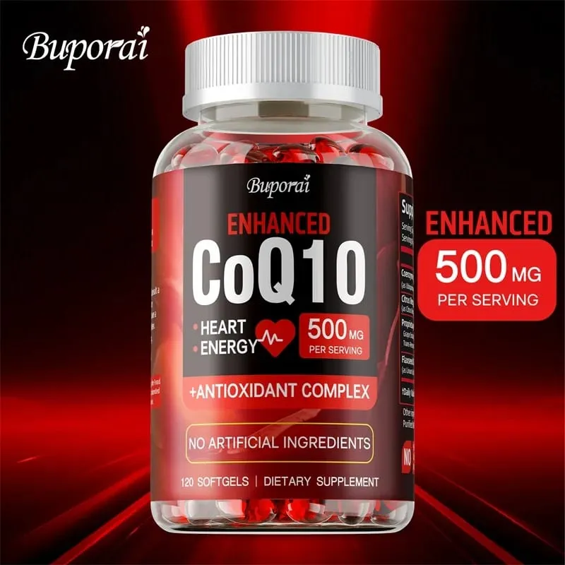 CoQ10 Supplement - Antioxidant Promotes Blood Circulation Heart Health and Energy Production and Enhances Immunity — image 1