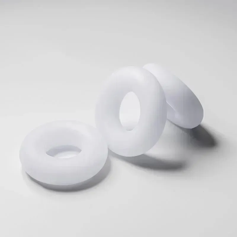 3 Pcs Soft Male Cock Rings Penis Erection Delay Ejaculation Testis Restraint Scrotum Ring Reusable Adult Sex Toys for Men