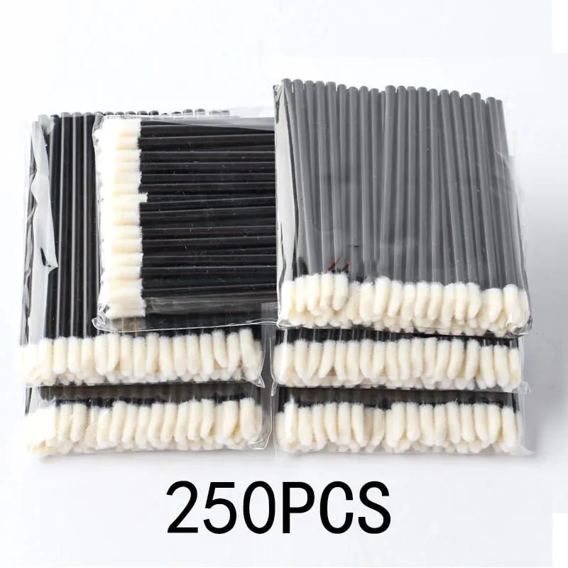 50/500/1000Pcs Wholesale Lip Brushes Makeup Brush Eyelashes Extension Lip Gloss Applicator Lipstick Wands Set Cosmetic Make Up