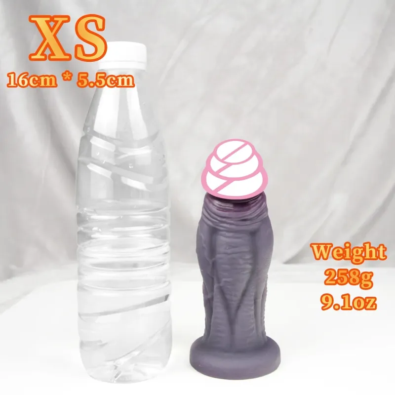 Huge Anal Dildo Buttplug Silicone Anal Plug Masturbator With 4 Sizes Big Dick Prostate Massager G-spot Stimulation Sex Toys 18+