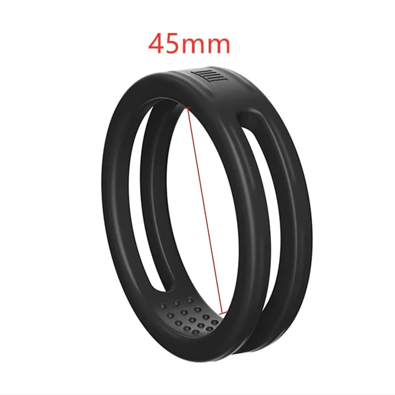 Soft Silicone Penis Cock Rings for Men Gay Delay Ejaculation Male Scrotum Testis Restraints Sex Toys Adult Games Products — image 10