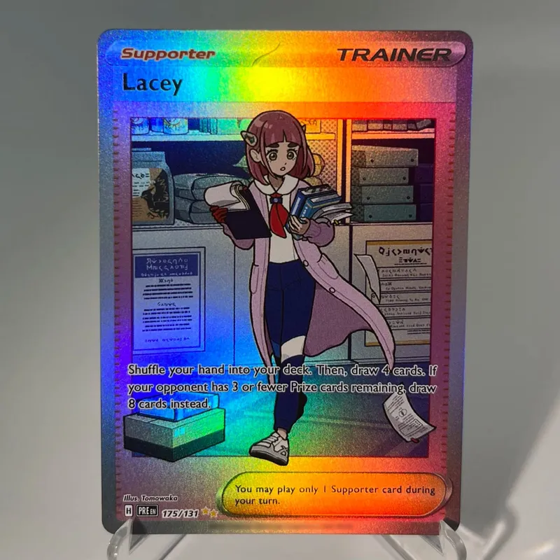 Prismatic Evolutions PKM Cards PTCG5-A GX Rainbow Umbreon Sylveon Leafeon ex Rare Collection Battle Toys Gifts for Hobbies — image 38