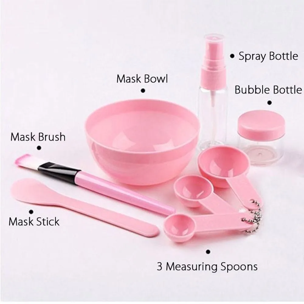 Arcmaszk keverőtál szett DIY arcmaszk keverőeszköz szilikon maszkos tálka sminkecsetek spatula szépség bőrápolás szépség egészség — image 5