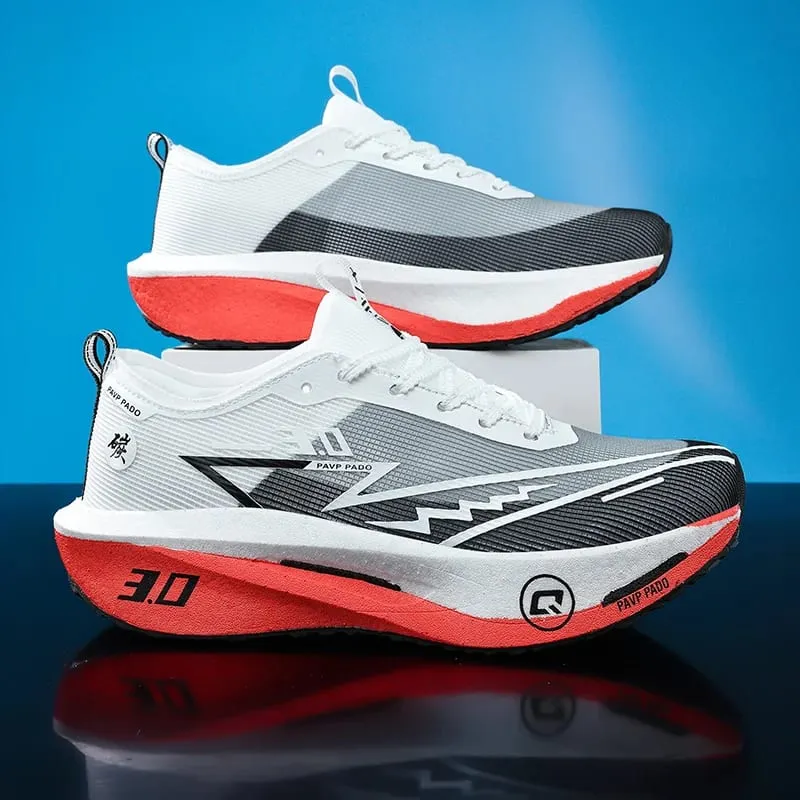 Marathon Men Running Shoes Carbon Board Speciality Sports Breathable Lightweight Women's Comfortable Athletic Sneakers New — image 4