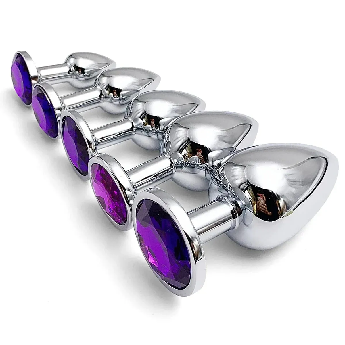 2026 Hot Sex Toy Metal Anal Plug Jewelry Base Beginner To Expert Butt Plug Adult Toy Tail Female/Male Dildos Couples Adults Game — image 1