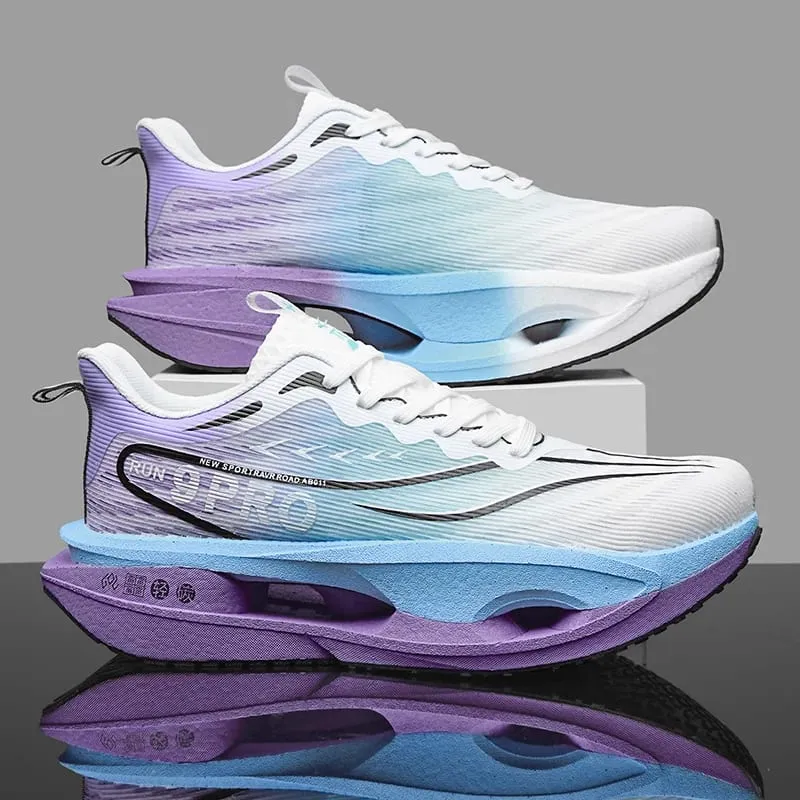 Carbon Board Marathon Running Shoes Men Comfortable Athletic Women's Sneakers Breathable Walking Basketball Sneakers Men — image 9