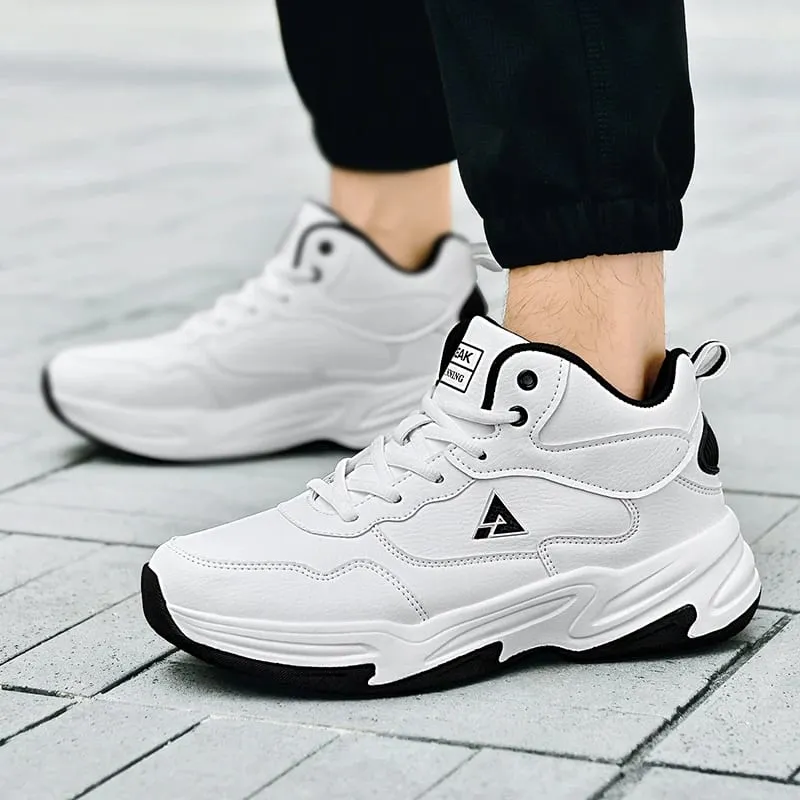 Men's high quality plus size casual sneakers Four seasons soft sole outdoor breathable running shoes students light sports shoes — image 4