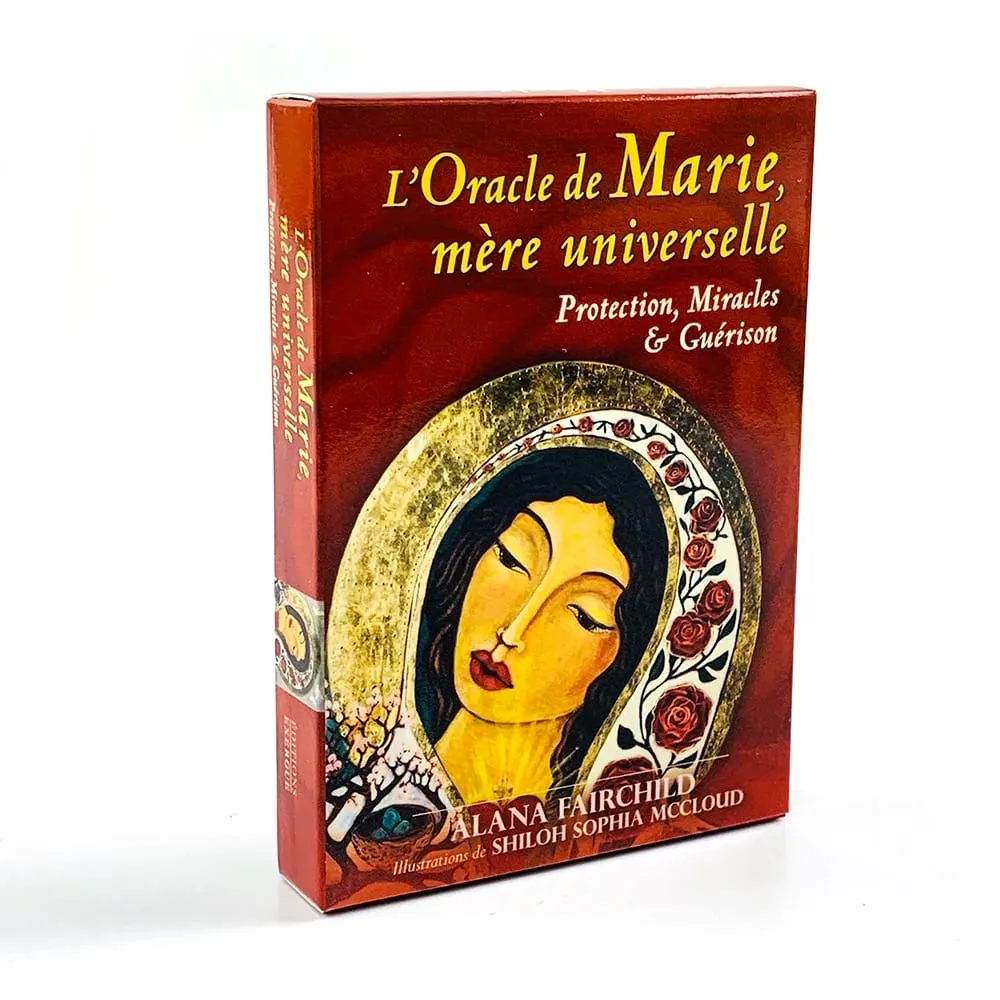 L'Oracle De Marie Mère Universelle Oracle Cards 44 Card Divine Mother Guidance Deck Spiritual Meditation Divination Board Games