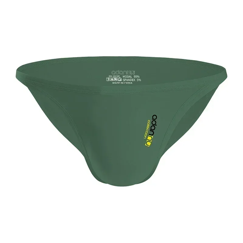 Men Modal Low‑Rise Briefs Sexy Solid Color Simple Triangle Underwear Sports Breathable Comfortable Male Panties — image 48