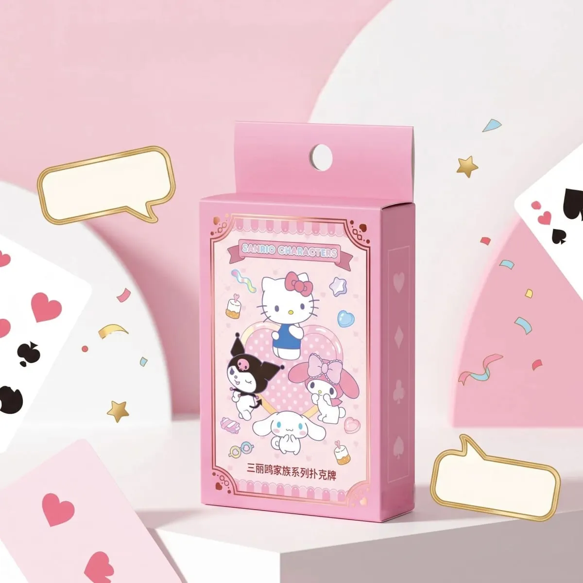 Sanrio Family Edition Genuine Playing Cards Board Game Card Collection Cute Entertainment Game Cards — image 4