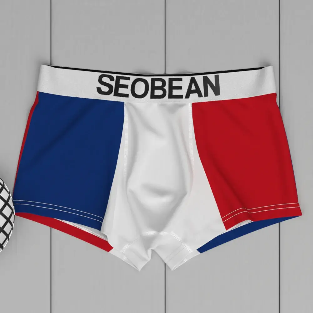 Men's Sexy National Flag Boxer Briefs Underwear New Coming Comfortable Waistband Breathable Fabric — image 14