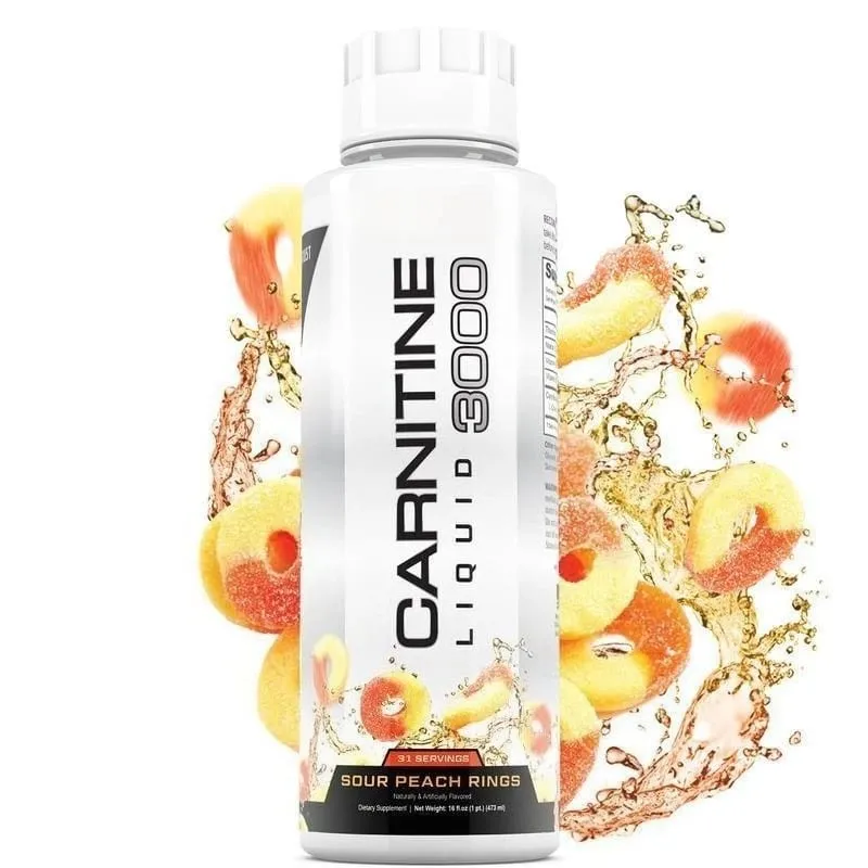 Concentrated Liquid L-Carnitine Formula for Workout Energy Metabolic Support and Fitness Routine Enhancement with Vitamin Blend