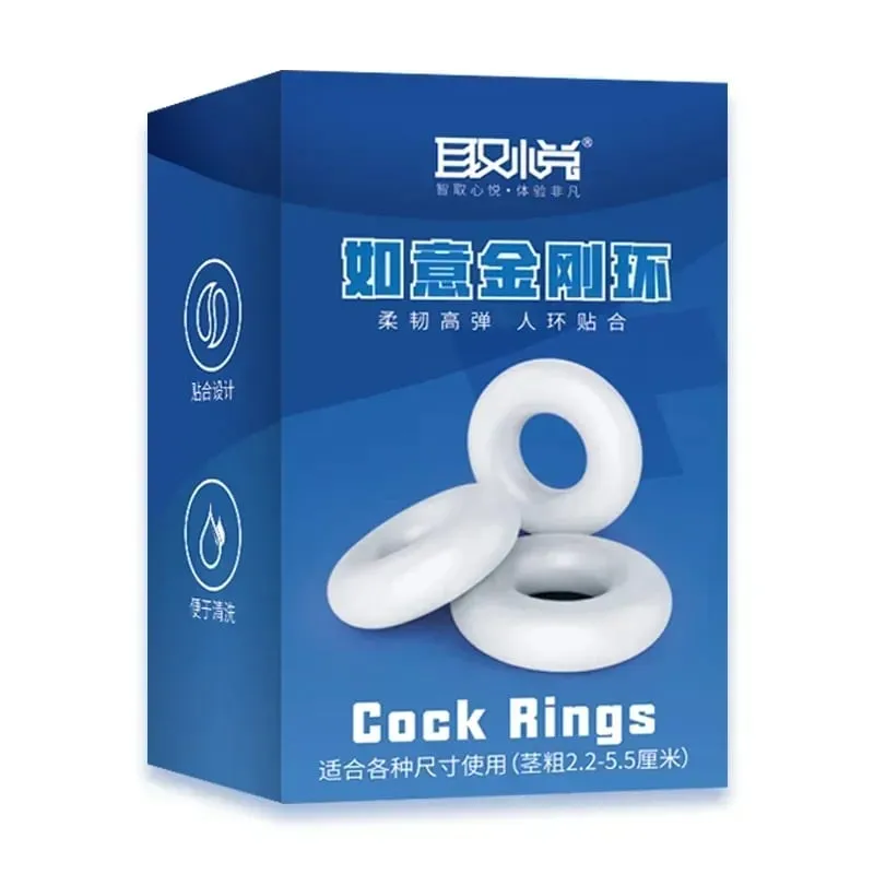 3pcs Penis Cock Rings Adult Goods For Men 18+ Delay Ejaculation Adult Sex Toys Multifunction For Beginners Long Lasting Cockring