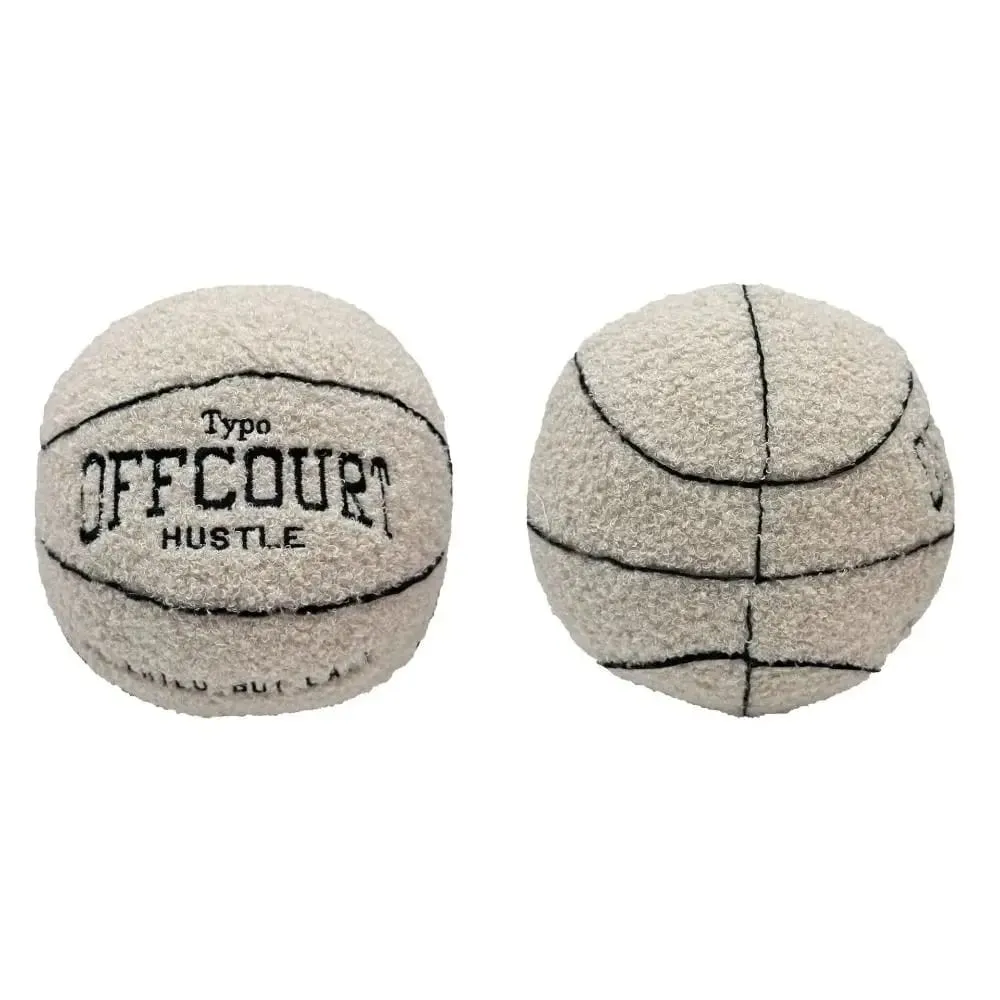 New Soft Offcourt Basketball Pillow Pillow Cushions Basketball Shaped Pillow Fuzzy Pillow Bedroom