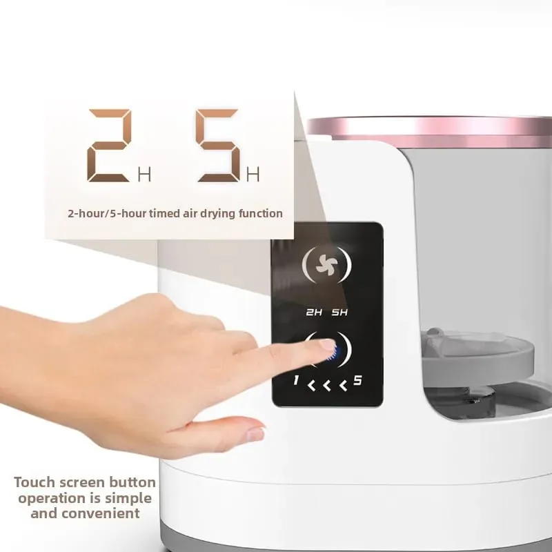 Portable Electric Makeup Brush Washing Machine Touch Timing Panel Fast Clean Air Dry Fit Brushes Desktop Beauty Tool Cleaner