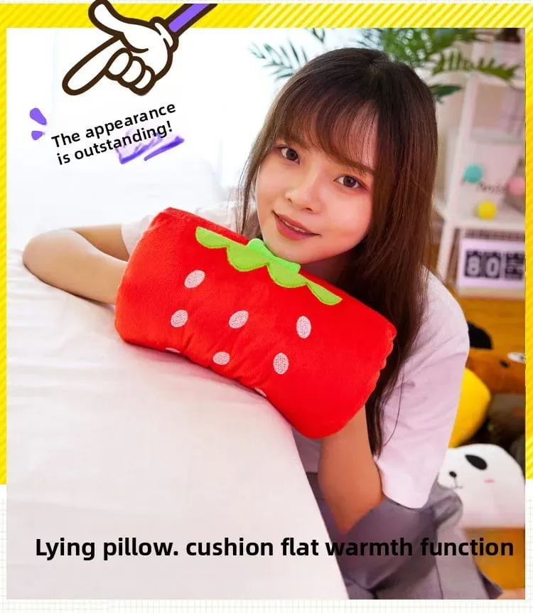 Cushion Pillow Nap Weak Hero Level 1 Arm Pillow Non-electric Sleeping Pillows Hand Warmer Cute Gift for Children Suho Travel — image 9
