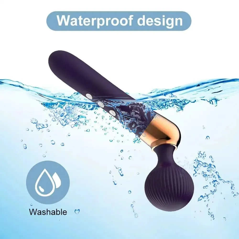 Powerful Vibrator 20 Speeds Clitoris G-Spot Stimulation AV Wand Stick Massager Dildo Masturbator Erotic Sex Toys for Adults 18 — image 5