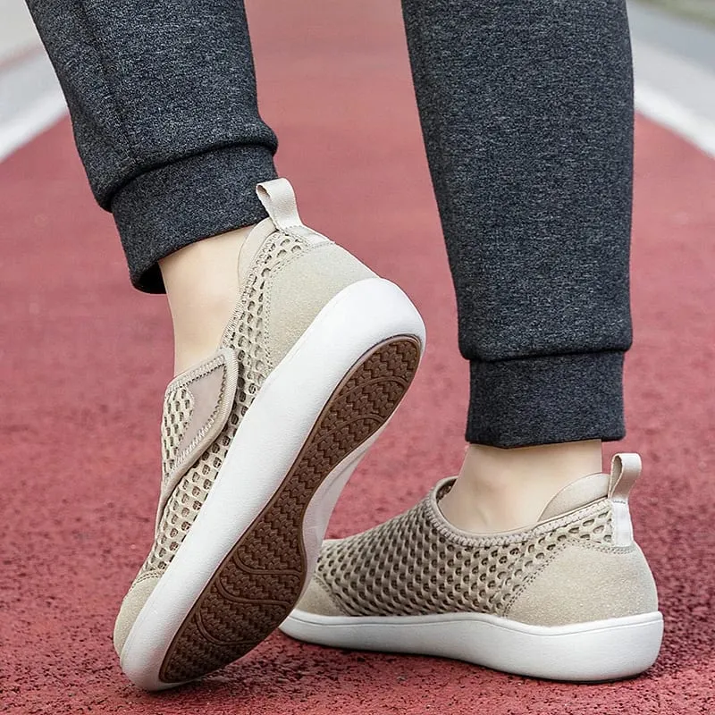 New Casual Orthopedics Wide Feet Swollen Shoes Thumb Eversion Adjusting Sneakers Comfortable Couple Diabetic Shoes Walking Shoes — image 7