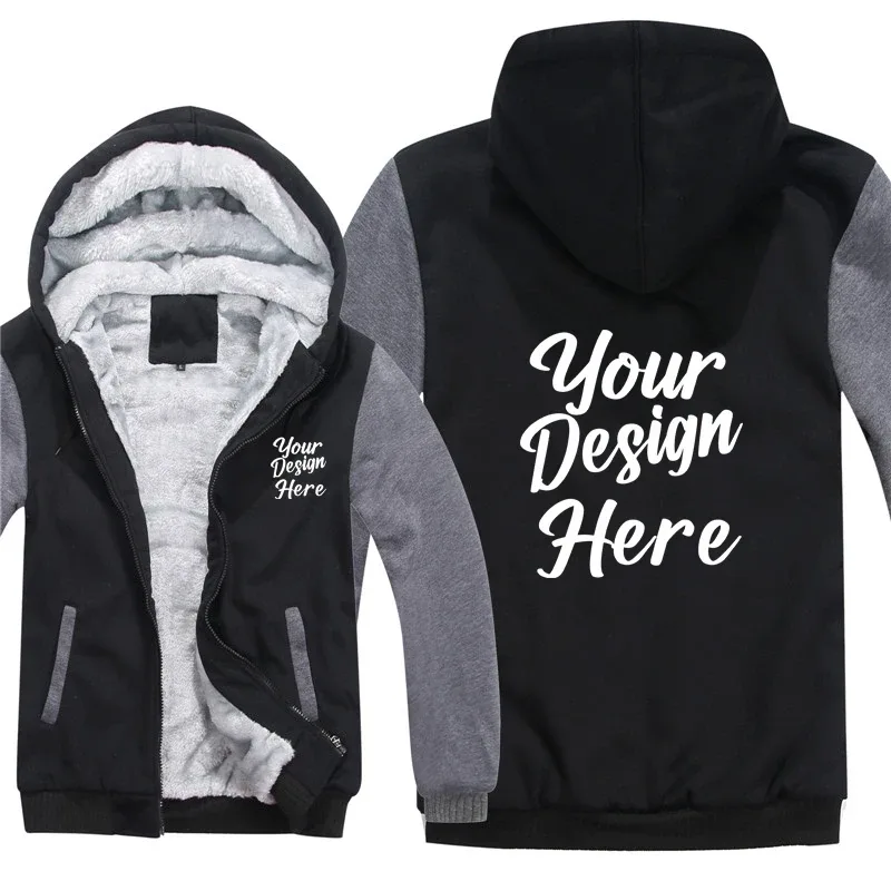 Benutzerdefinierte Design-Kapuzenpullover für Herren, machen Sie Ihr eigenes Design, Logo, Text, Foto, Sweatshirt, Herrenmantel, Jacke, Kapuzenpullover
