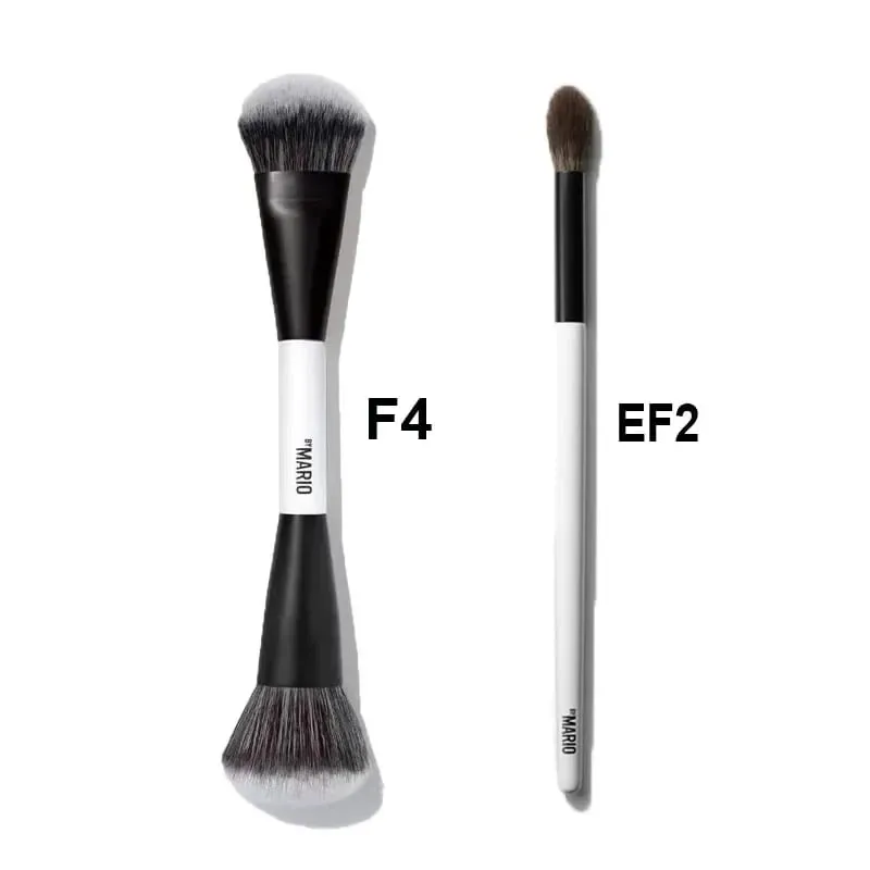 Soft Bristle Blush Highlighter Brush Kit Flawless Soft Glow Face Cosmetic Tools F1 F2 F3 F4 Pro Facial Blending Makeup Brushes