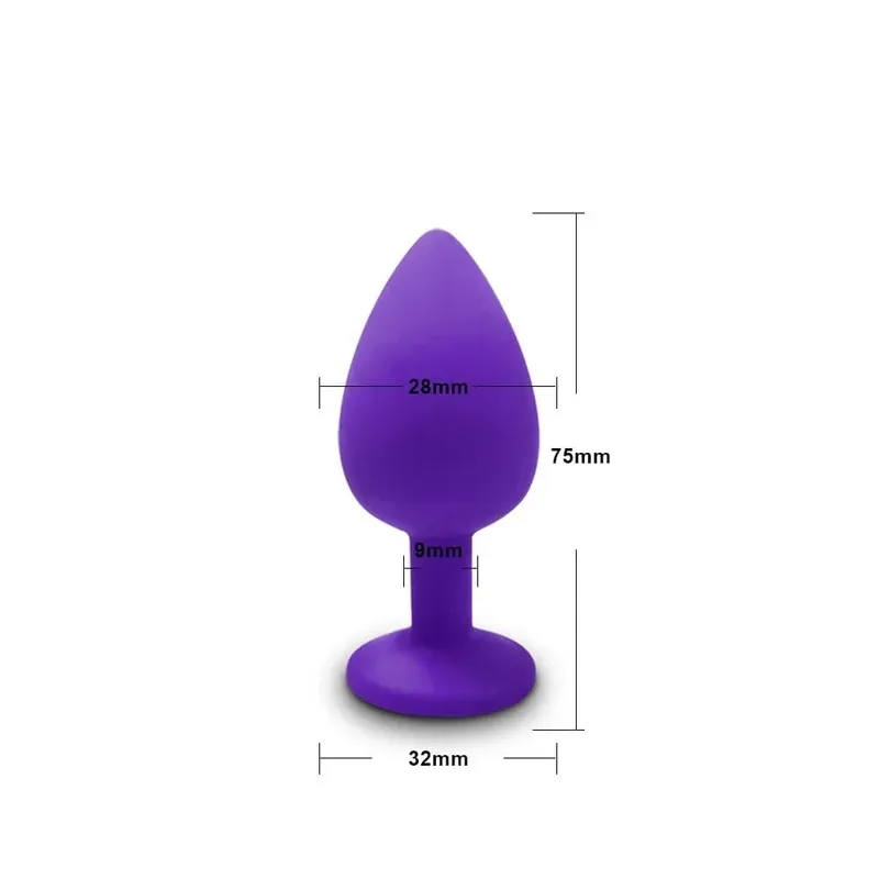Soft Silicone Anal Butt Plug Unisex Sex Toys Men Prostate Massager Adult Gay Ass Stuffed Anal Trainer Massager for Couples — image 24
