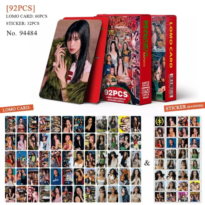 92 قطعة Kpop Hot Idol MANON SOPHIA DANIELA LARA MEGAN YOONCHAE ذاتية الصنع HD Lomo بطاقات المشجعين جمع بطاقات الصور الهدايا بطاقات صغيرة