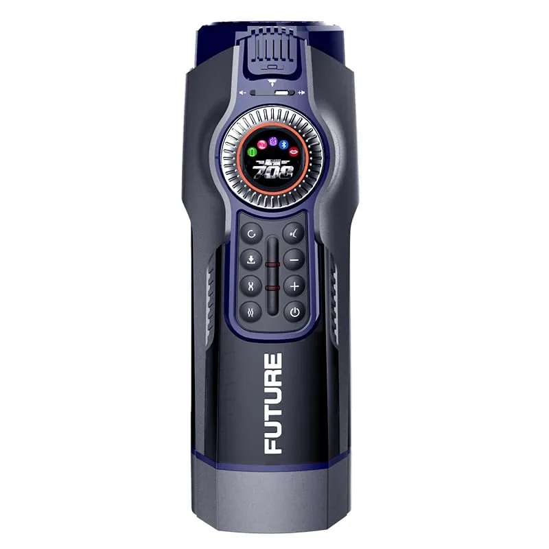 Leten 708-III Quiet Vibrator Heating Moaning USB Charging Automatic Telescopic Male Masturbation Vagina Pussy Sex Toys for Men