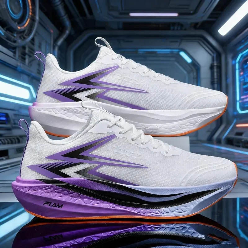 Running Shoes Carbon Board Speciality Marathon Men Sports Breathable Lightweight Women's Comfortable Athletic Nonskid Sneakers
