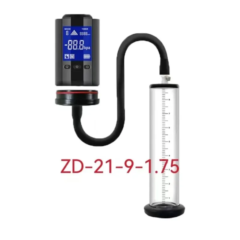 Electric Penis Vacuum Pump with Digital Display Male Enlargement Extender Trainer Rechargeable Adult Masturbation Sex Toy — image 8