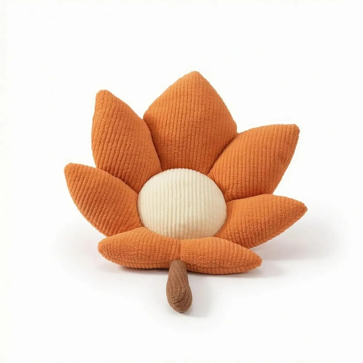 Maple Leaf Cushion Plush Stuffed Seat Cushion Decorative Pillow for Chair Sofa Floor Cushion Cozy Home Autumn Accent