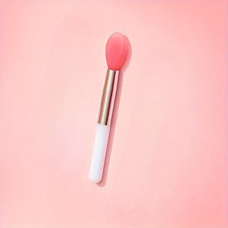 Siliconen lippenborstelset Geurvrije applicators in palmformaat voor lippenstift en maskers met stofdichte oogschaduw Make-up kwasten