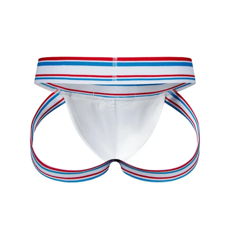 Body Harness Adjustable Elastic Band Detachable Split-type Cotton Men's Sexy Jockstrap Underwear Bodysuit Suspender Jumpsuits