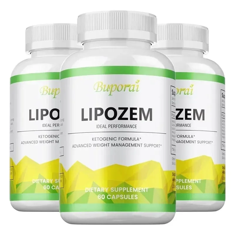 Lipozem Capsules - Digestive Health Appetite Suppression Metabolism Weight Management