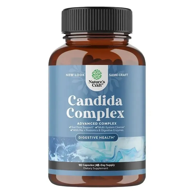 Candida Complex - Probiotika og fordøjelsesenzymer Naturlige ingredienser til at understøtte fordøjelsessundhed og tarmflorabalance — image 9