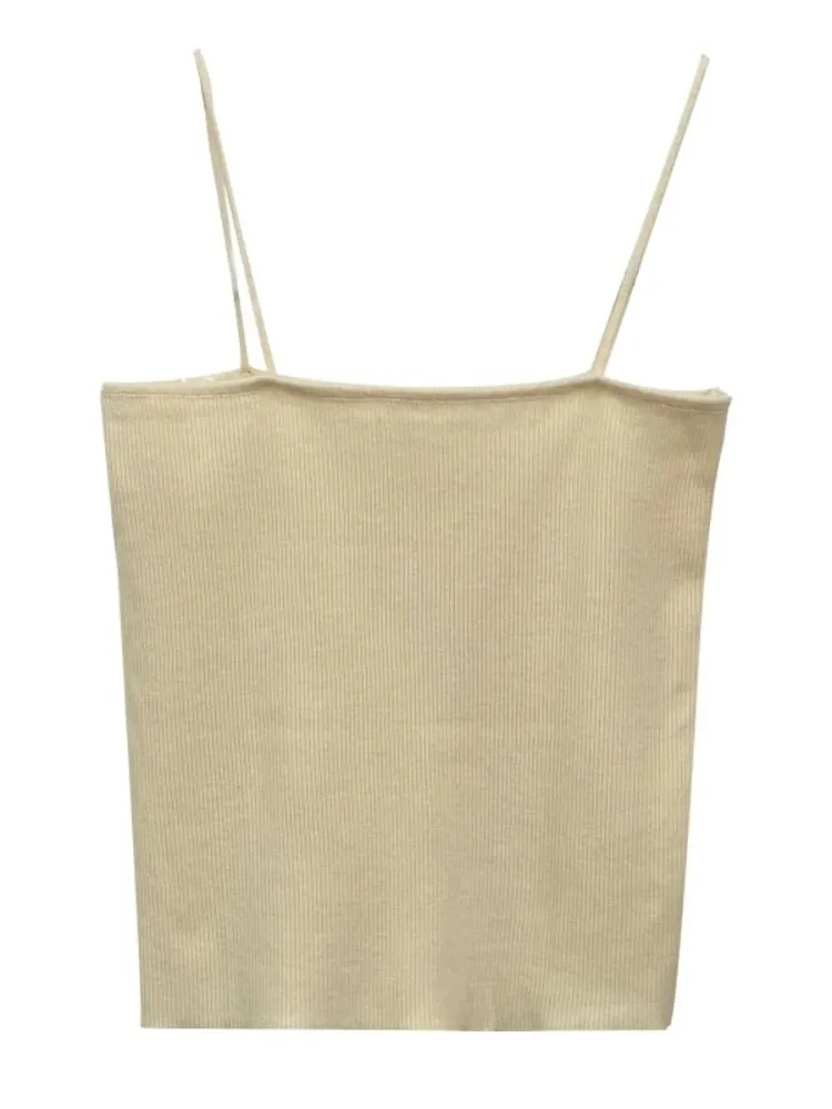 Summer Sleeveless Camis Backless Strap Tank Top Casual Women Halter Crop Tops Slim Solid Short Female Tube Cropped Vest 2026 — image 7