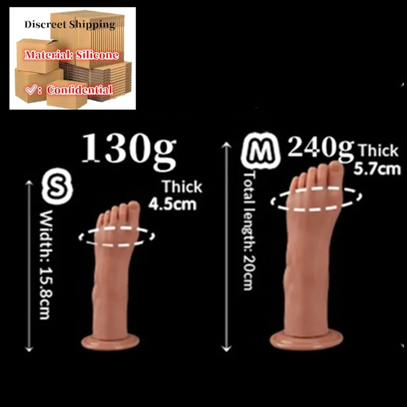 Pés estilo anal plug grande silicone bunda buttplug profundo masturbador vibrador dilatador estimulador anal vibrador adulto brinquedo sexual para mulher 성인용품